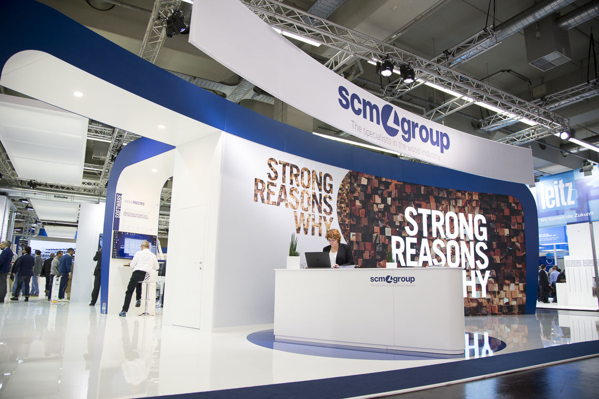  110,000 STRONG REASONS WHY: Scm Group at Holz-Handwerk!