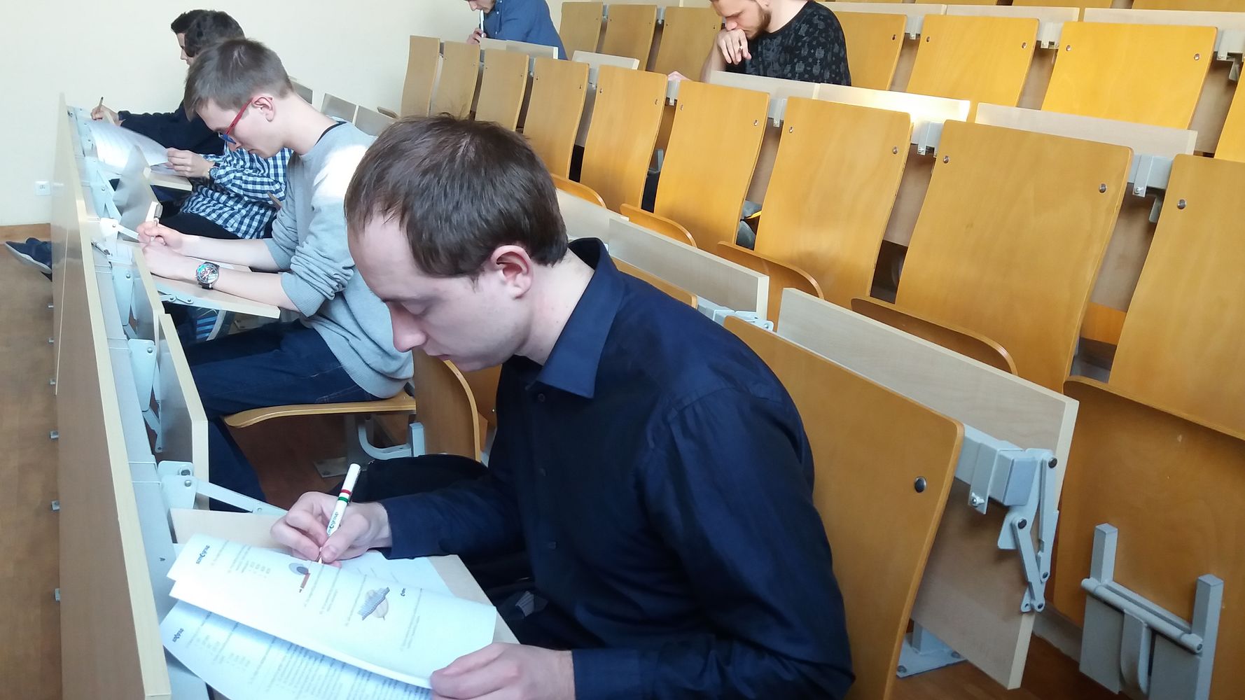 Knowledge test at the University of Life Sciences in Poznan